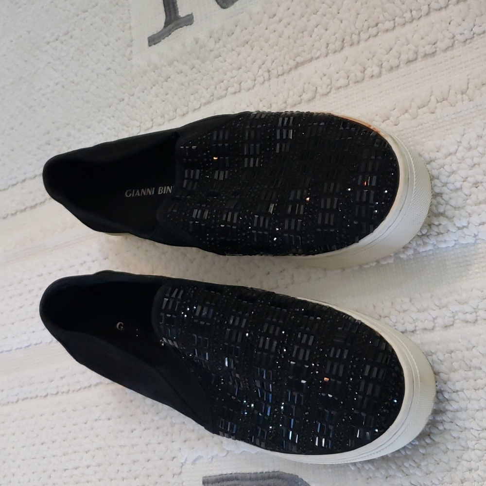 GIANNI BINI SEQUINED SNEAKERS - Picture 2 of 12